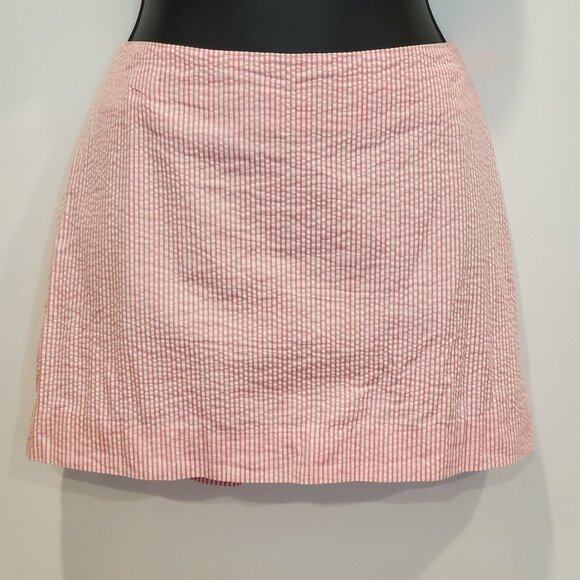 Lily Pulitzer Pink Gingham Cotton Mini Skirt, Size 2 - Picture 1 of 8